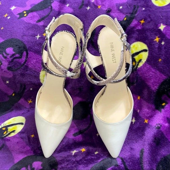 Snakeskin Nine West Heels - Picture 2 of 3